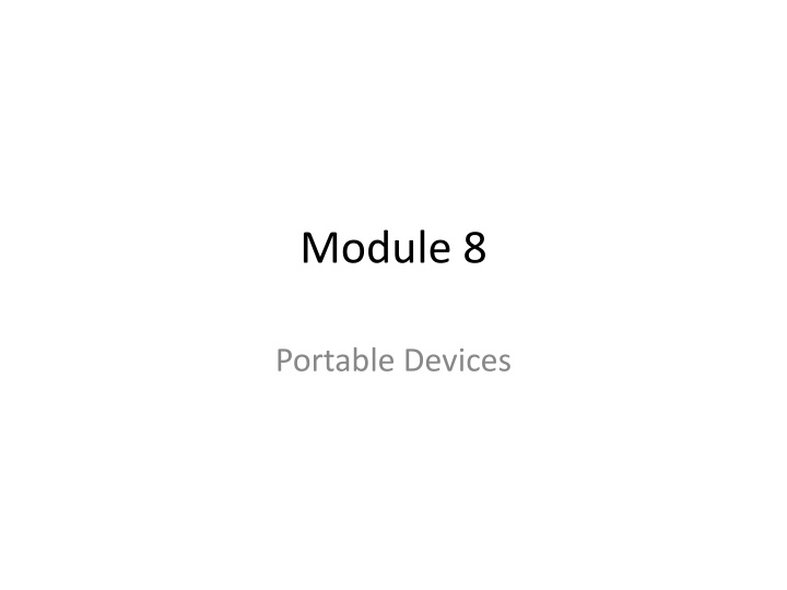 module 8 n.w