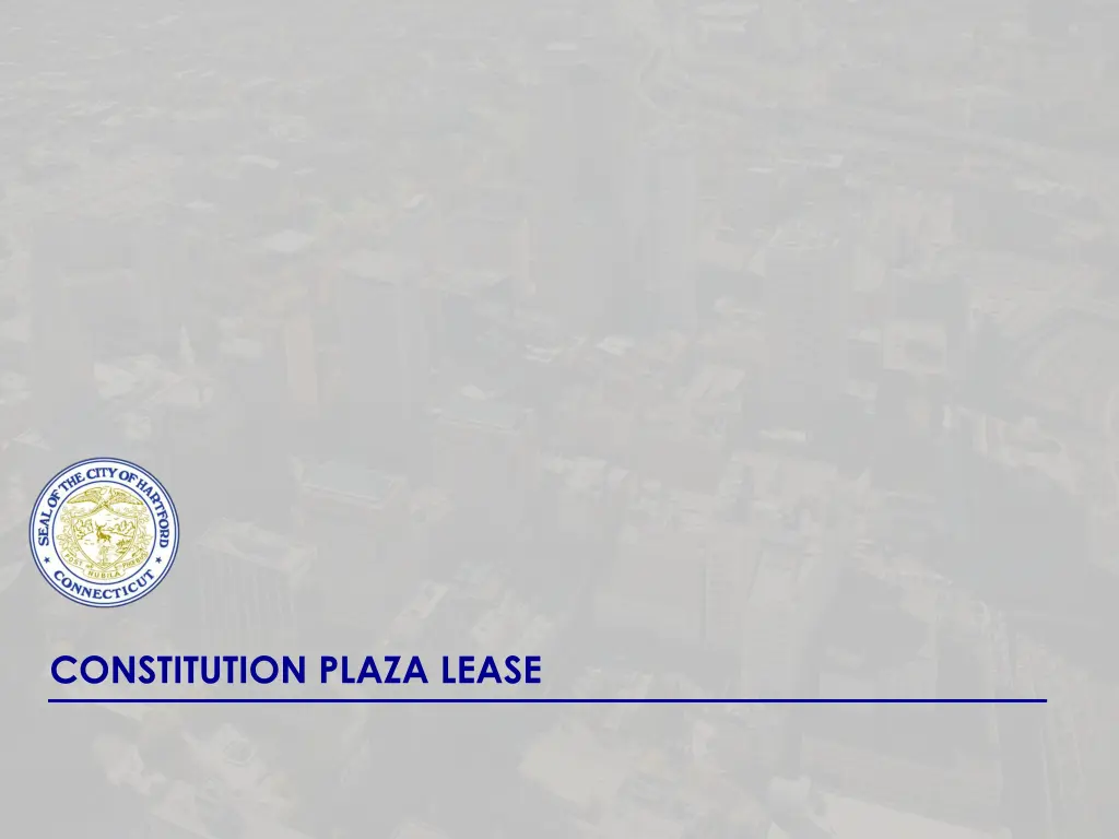 Constitution Plaza Lease PPT | SlideOrbit