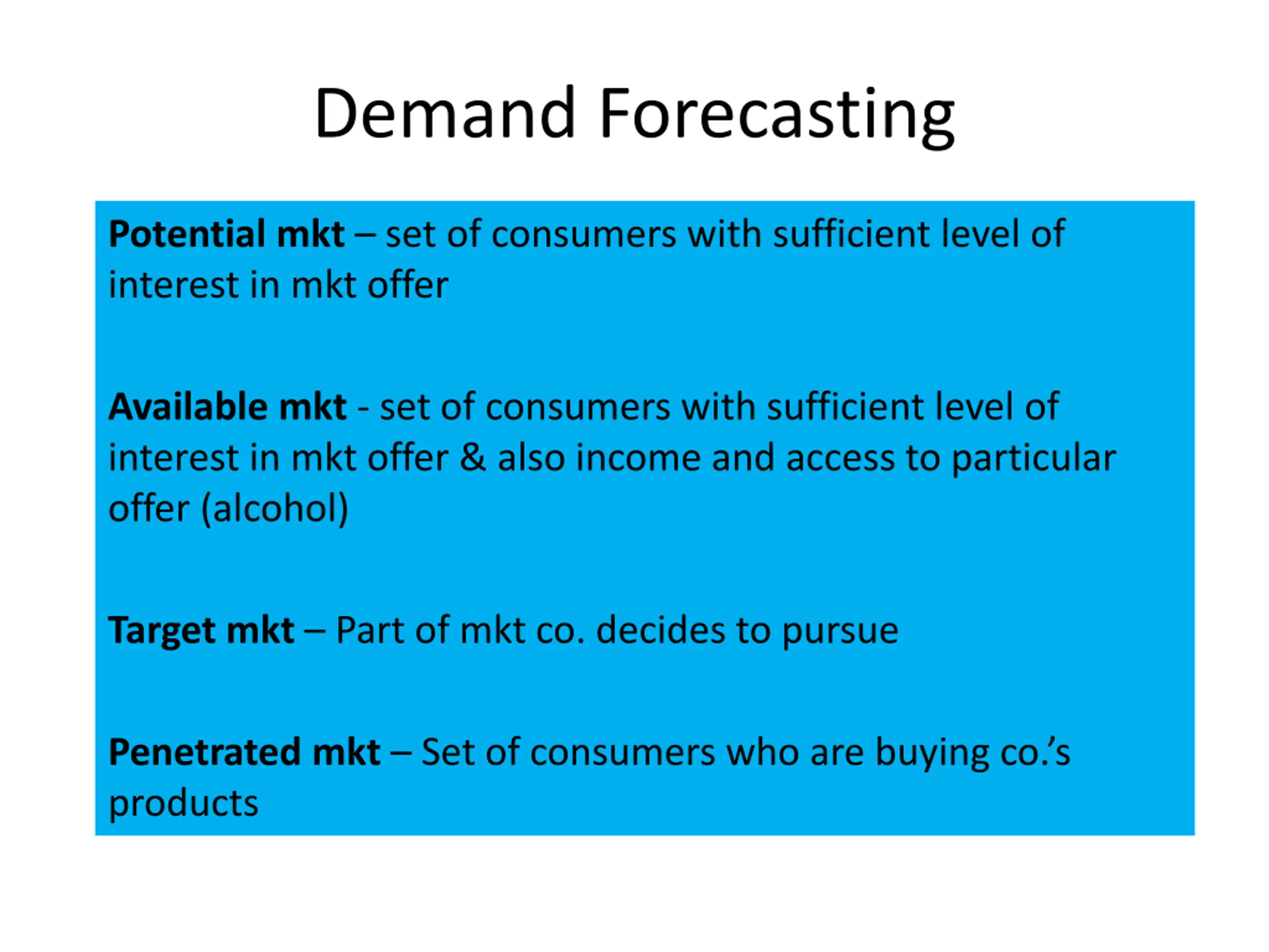 Demand Forecasting PPT | SlideOrbit