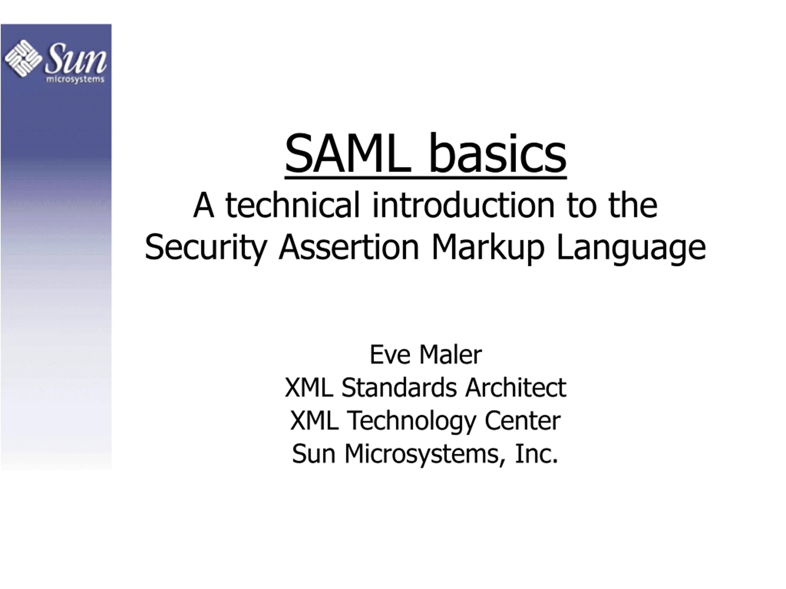 Use Basic Presentation SAML Basics PPT | SlideOrbit